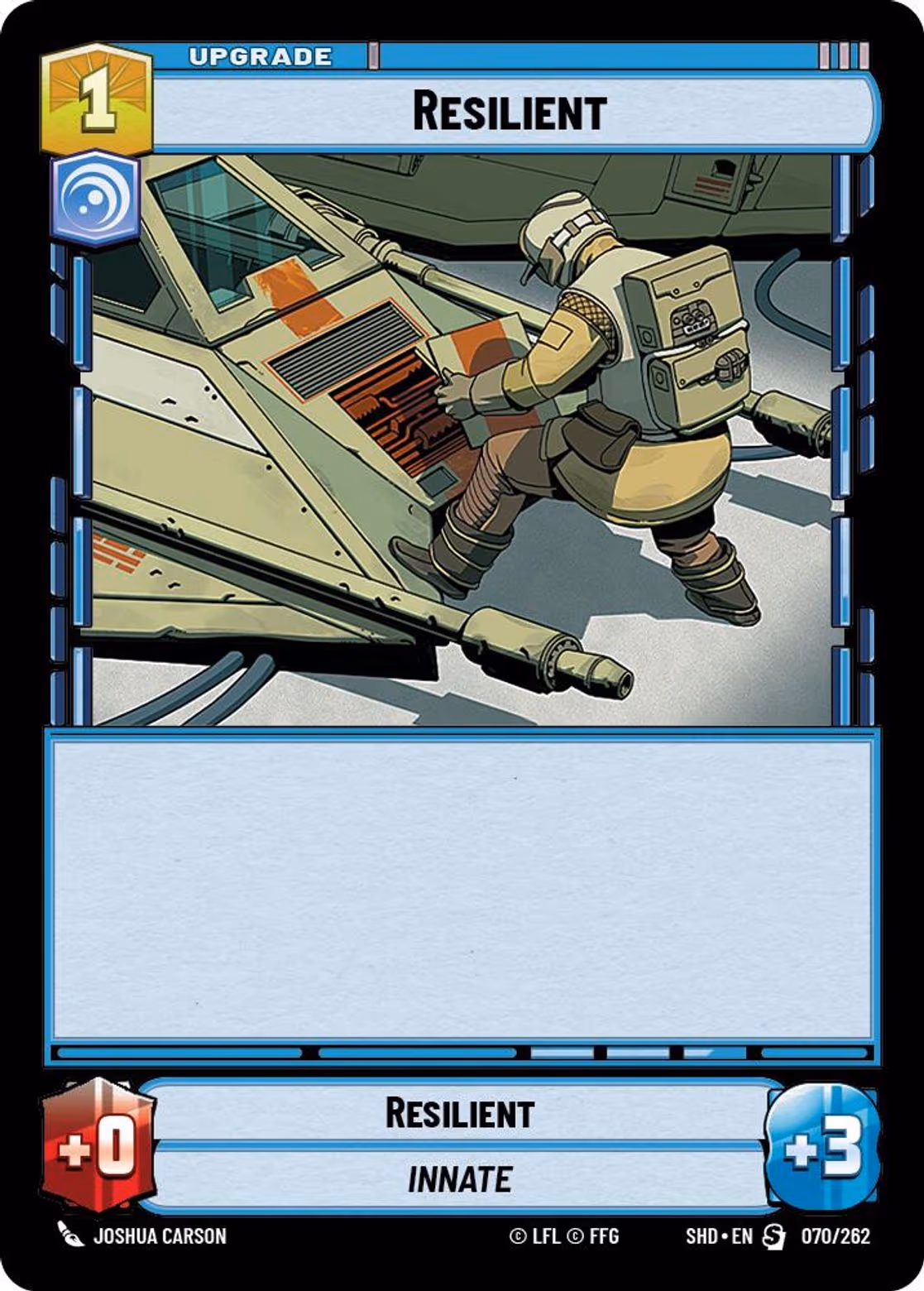 Resilient SHD-070 Star Wars Unlimited card
