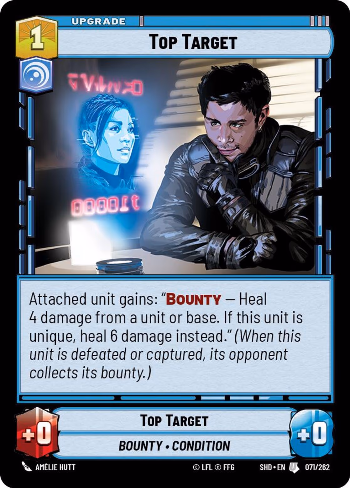 Top Target SHD-071 Star Wars Unlimited card
