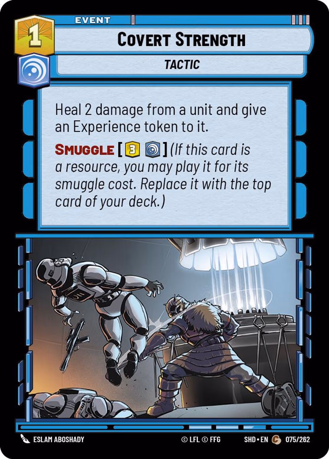 Covert Strength SHD-075 Star Wars Unlimited card