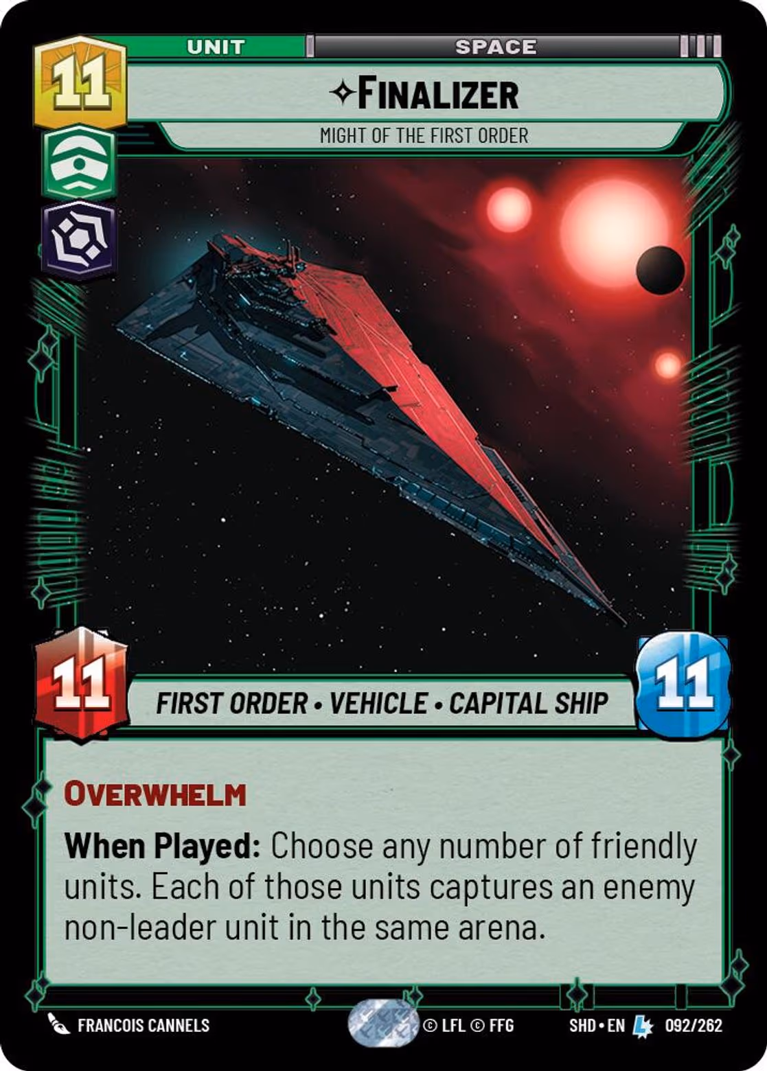 Finalizer - Might of the First Order SHD-092 Star Wars Unlimited card