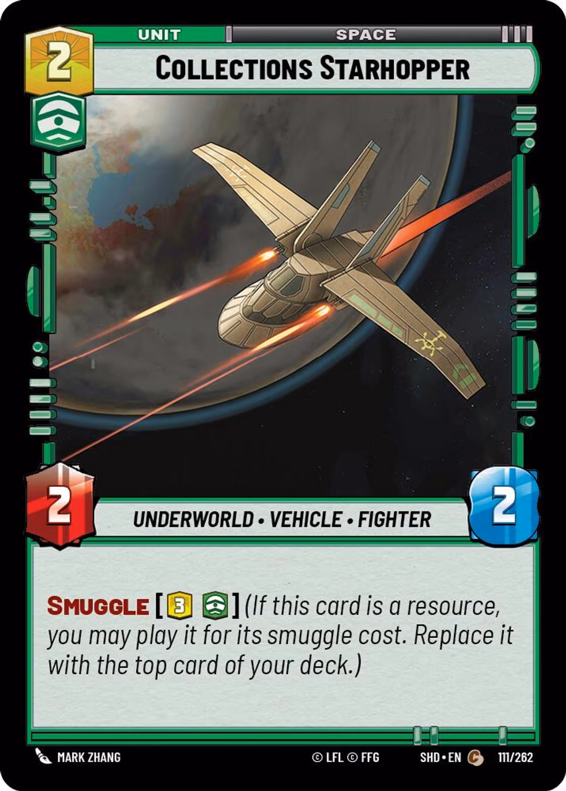 Collections Starhopper SHD-111 Star Wars Unlimited card