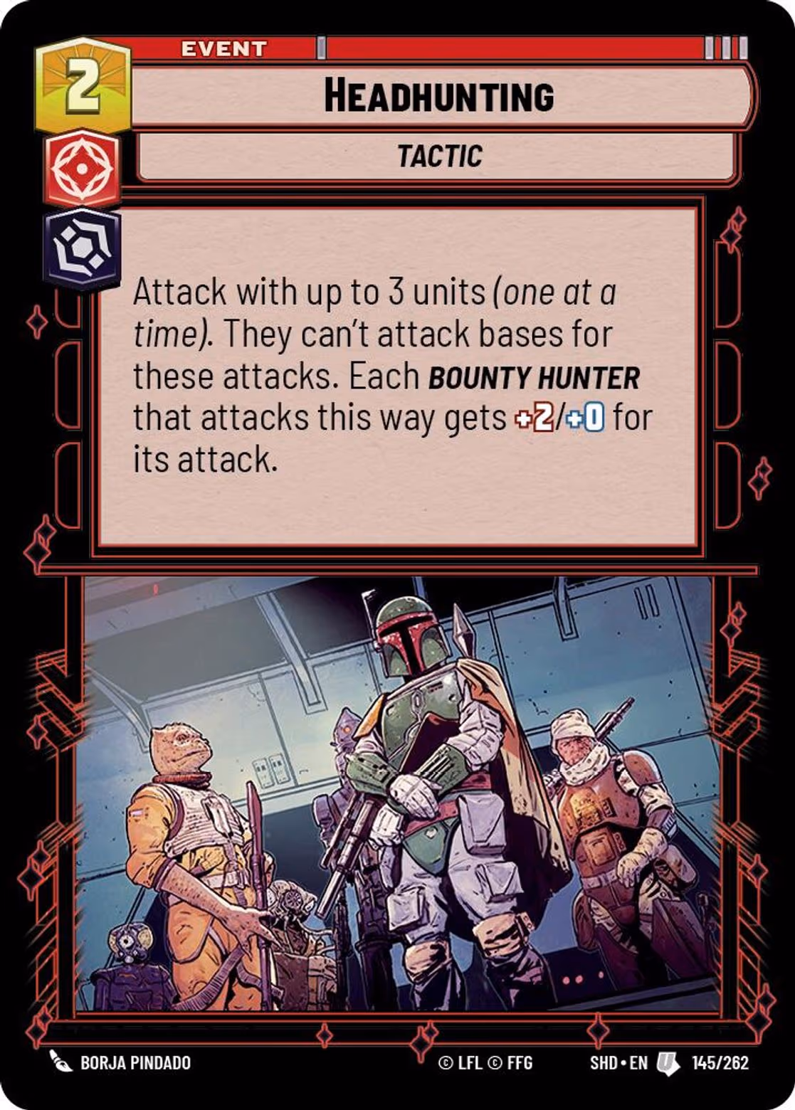 Headhunting SHD-145 Star Wars Unlimited card