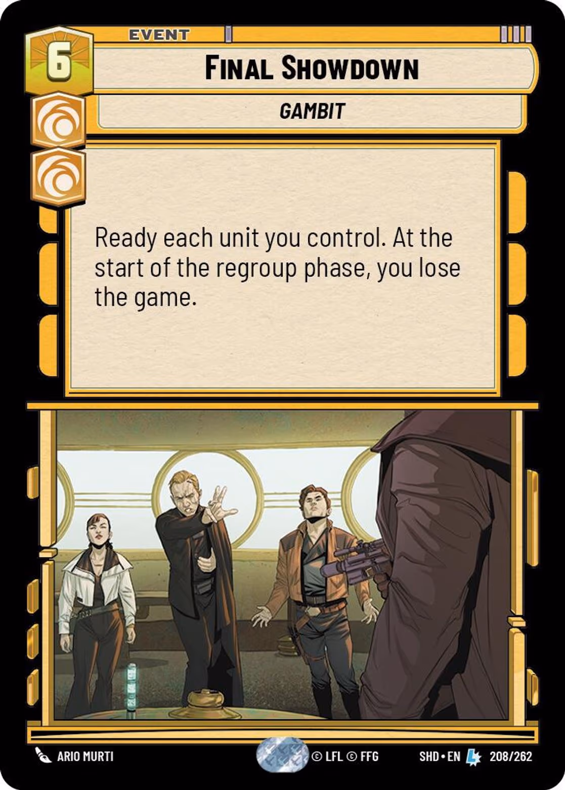 Final Showdown SHD-208 Star Wars Unlimited card