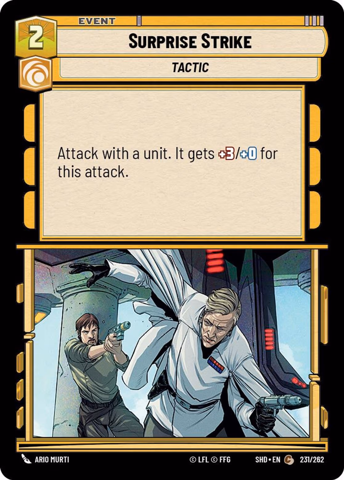 Surprise Strike SHD-231 Star Wars Unlimited card