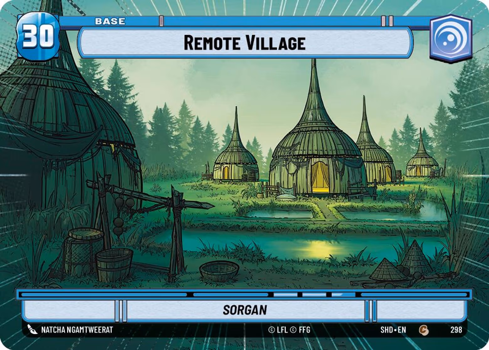 Remote Village - Sorgan SHD-298 Hyperspace Star Wars Unlimited card