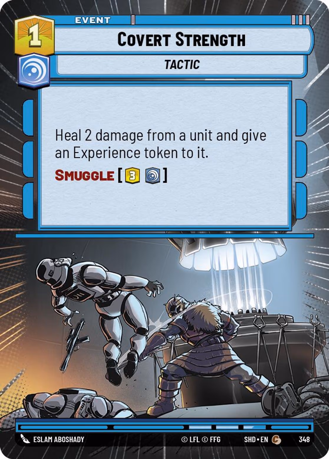 Covert Strength SHD-348 Hyperspace Star Wars Unlimited card