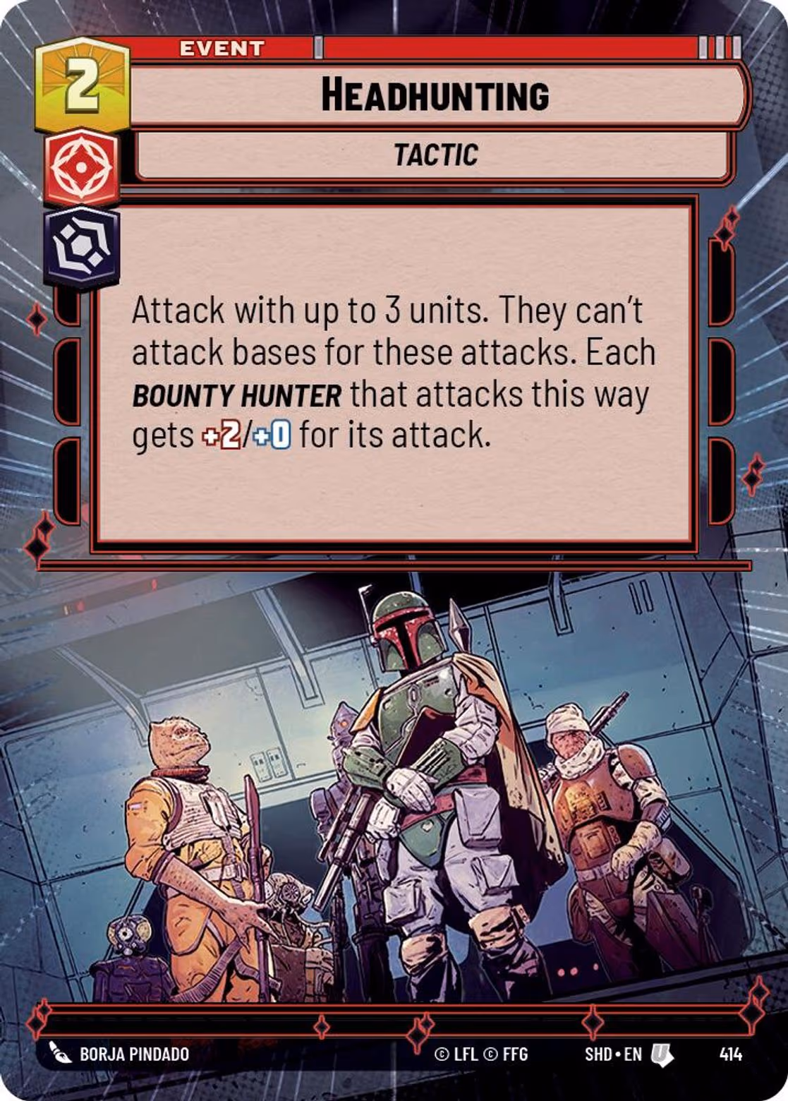 Headhunting SHD-414 Hyperspace Star Wars Unlimited card