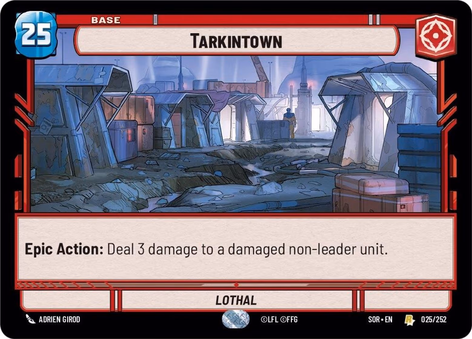 Tarkintown - Lothal SOR-025 Star Wars Unlimited card