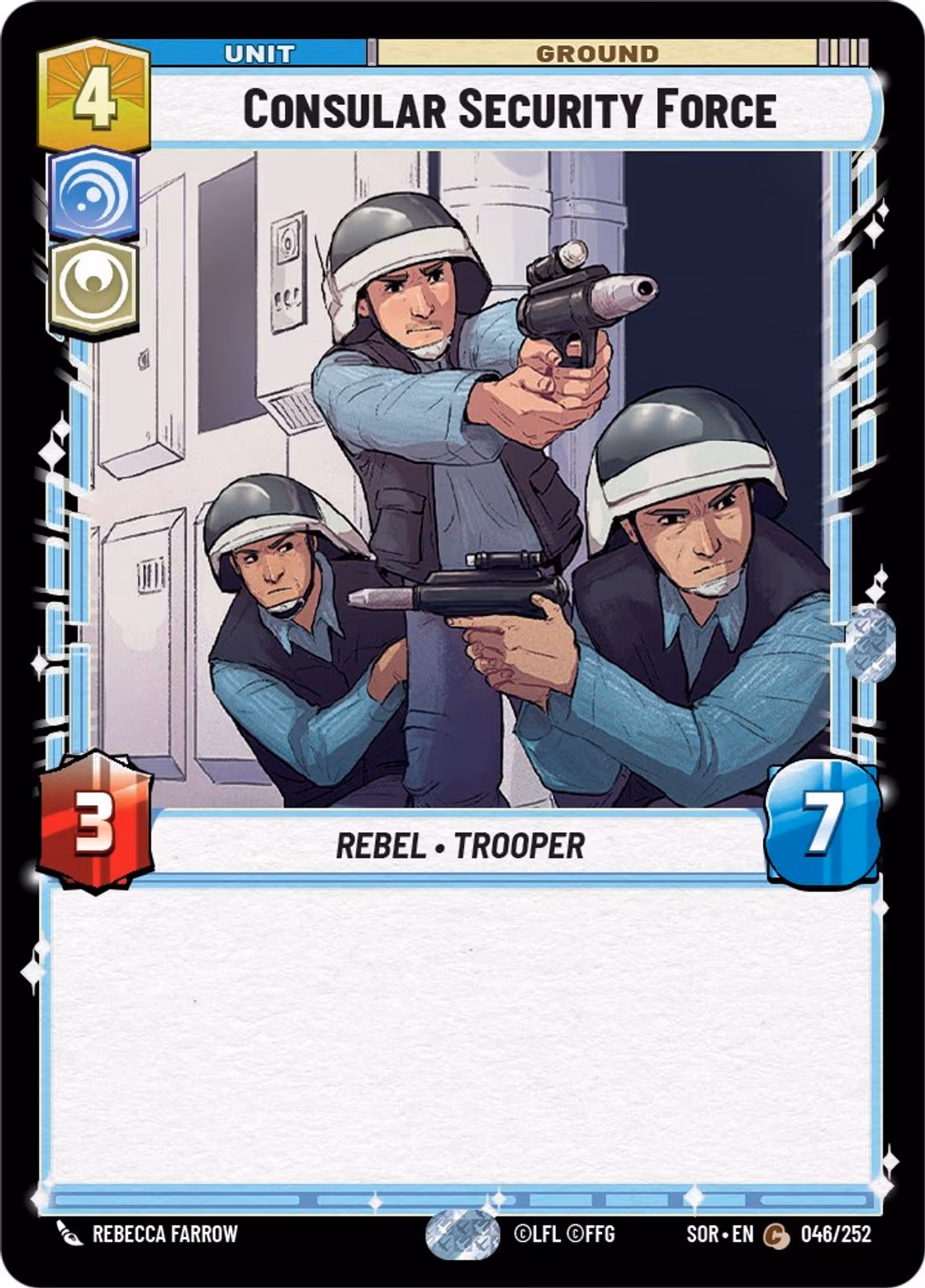 Consular Security Force SOR-046 Star Wars Unlimited card