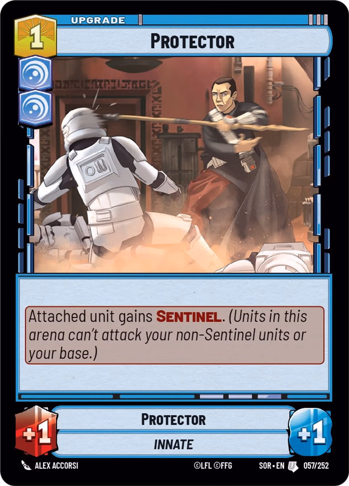 Protector SOR-057 Star Wars Unlimited card