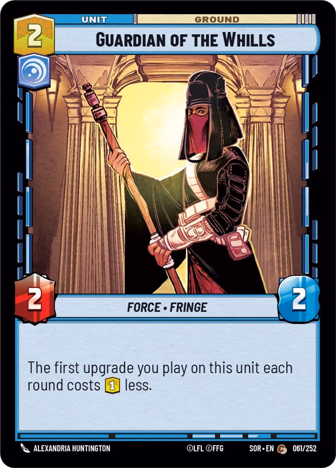 Guardian of the Whills SOR-061 Star Wars Unlimited card