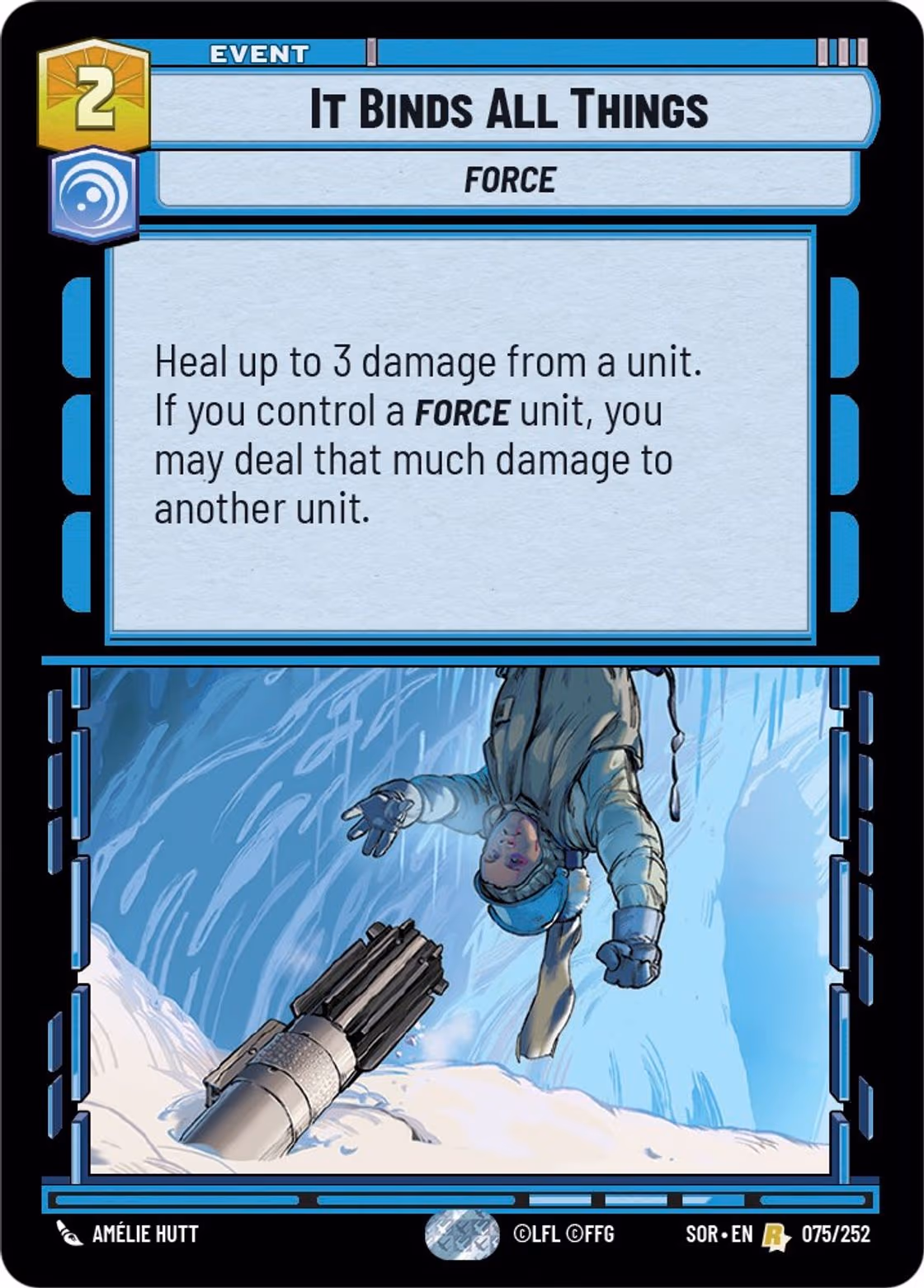 It Binds All Things SOR-075 Star Wars Unlimited card