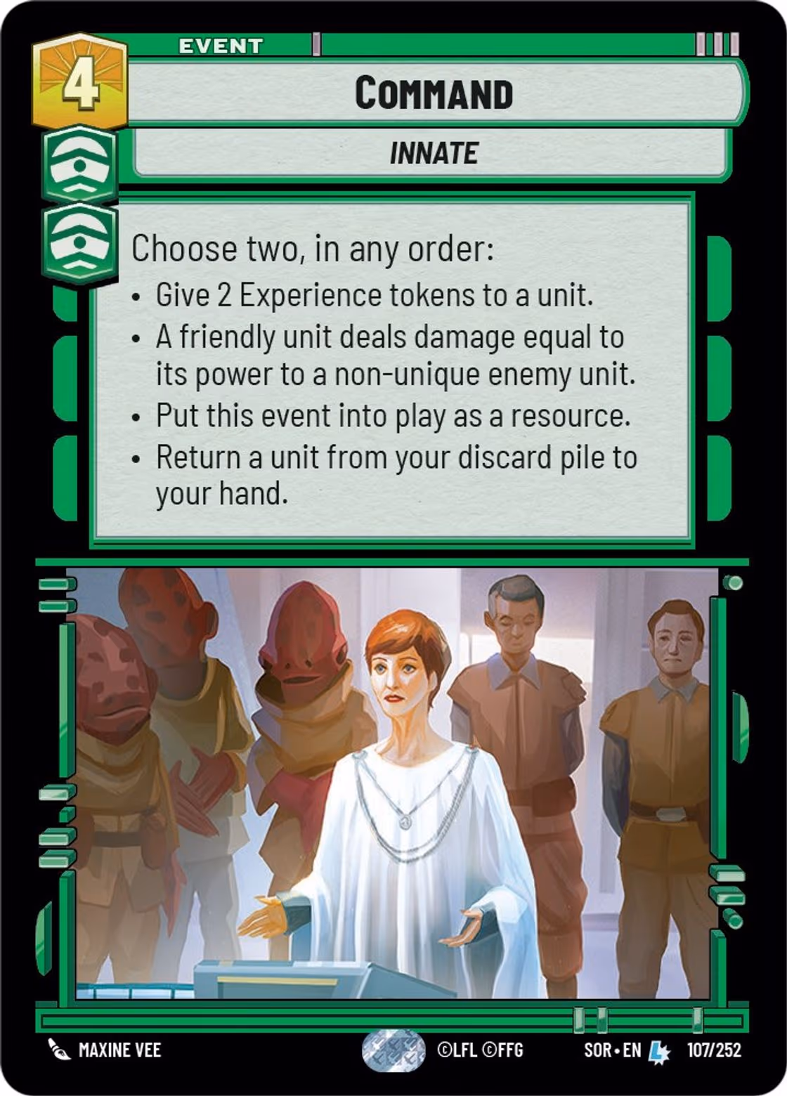 Command SOR-107 Star Wars Unlimited card