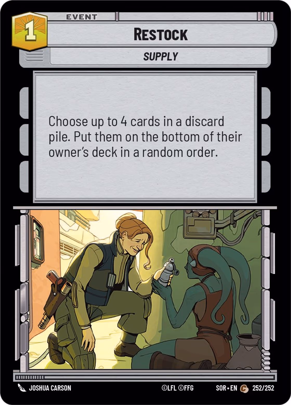 Restock SOR-252 Star Wars Unlimited card