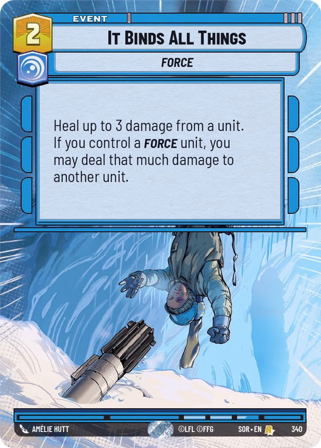 It Binds All Things SOR-340 Hyperspace Star Wars Unlimited card