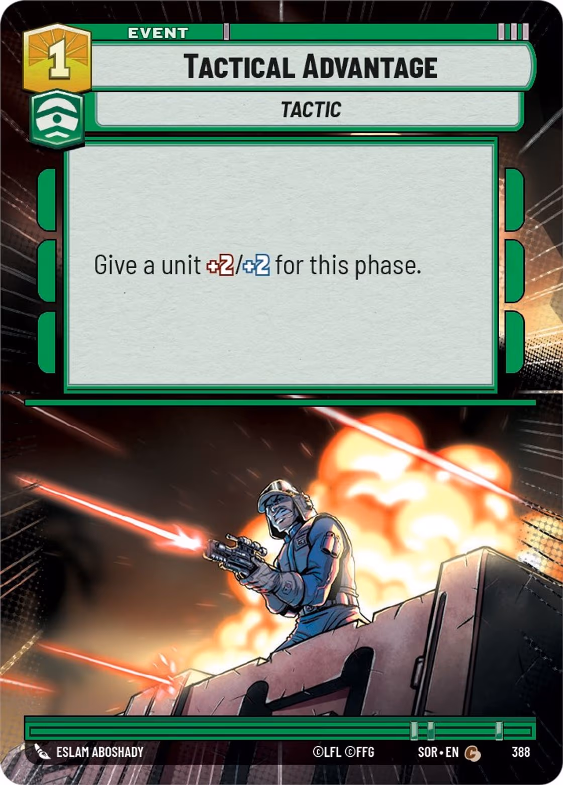 Tactical Advantage SOR-388 Hyperspace Star Wars Unlimited card