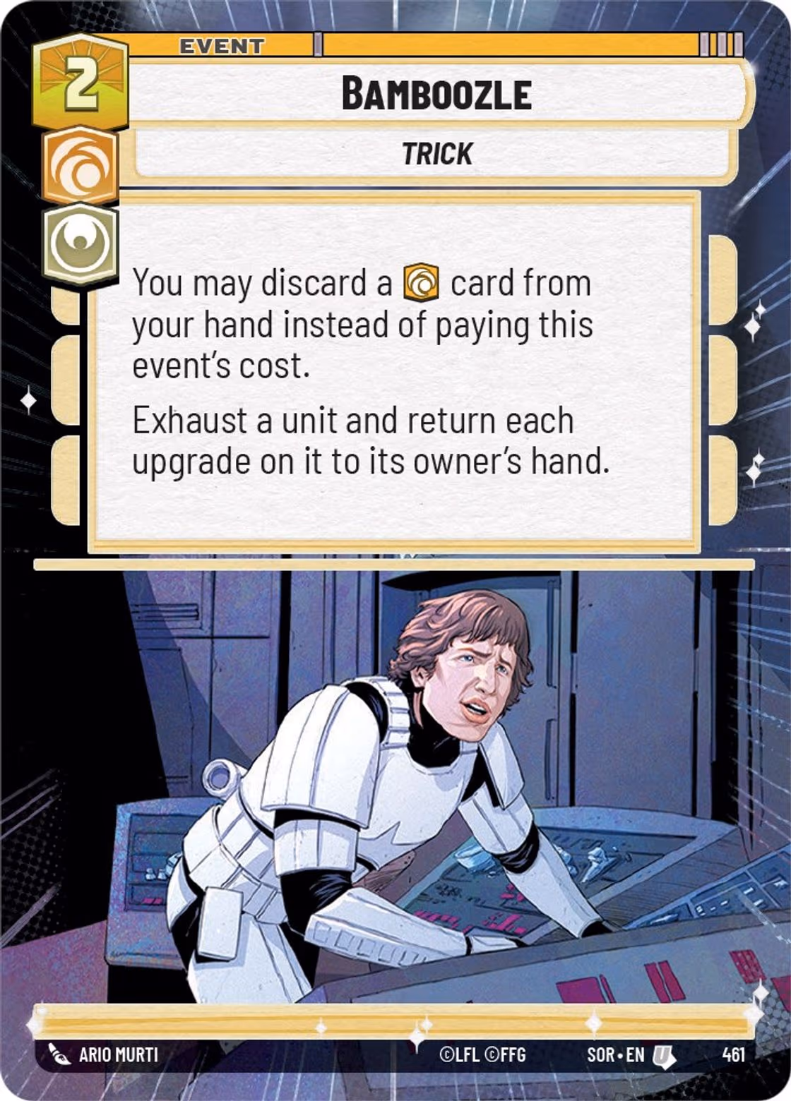 Bamboozle SOR-461 Hyperspace Star Wars Unlimited card