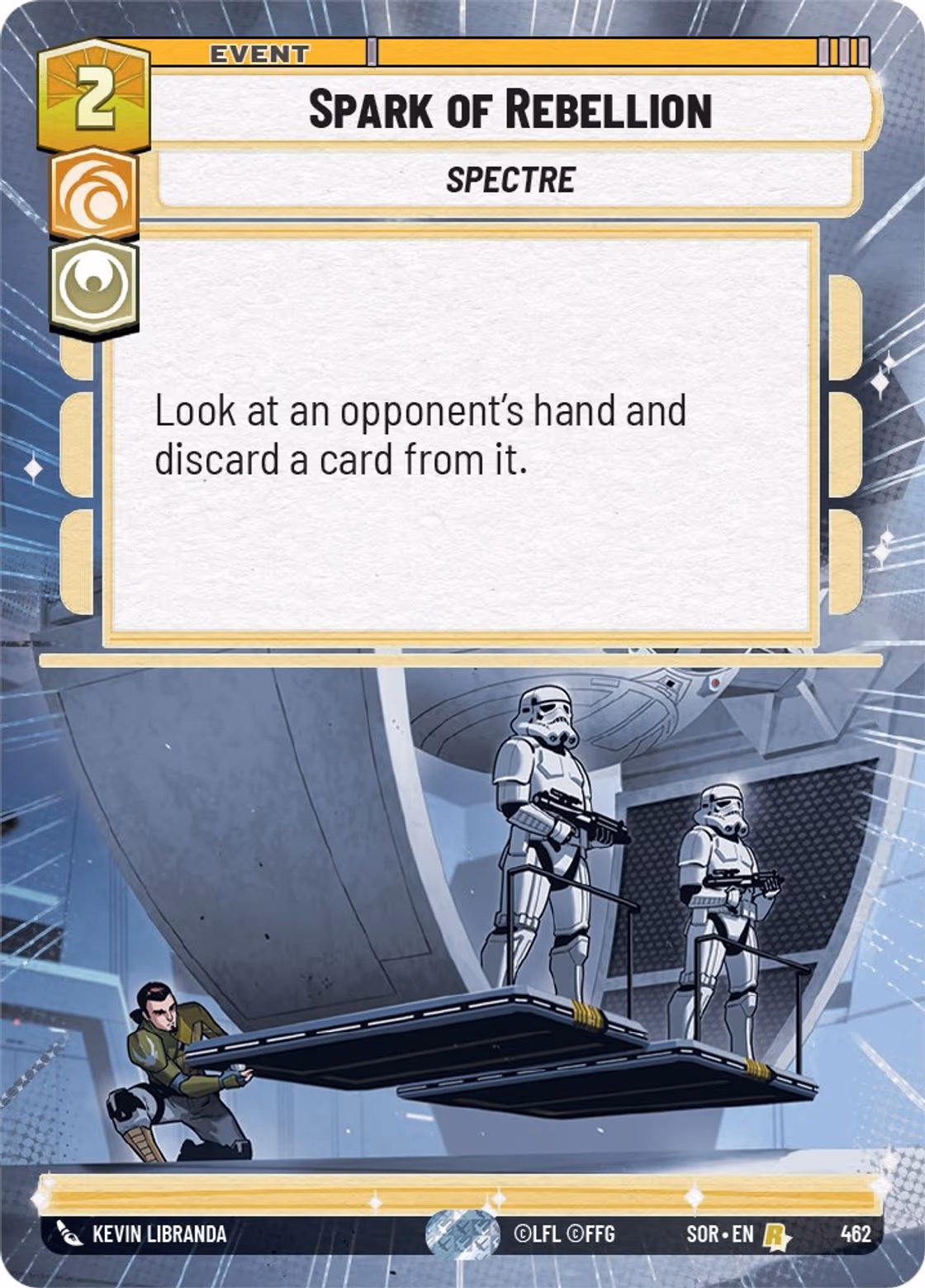 Spark of Rebellion SOR-462 Hyperspace Star Wars Unlimited card