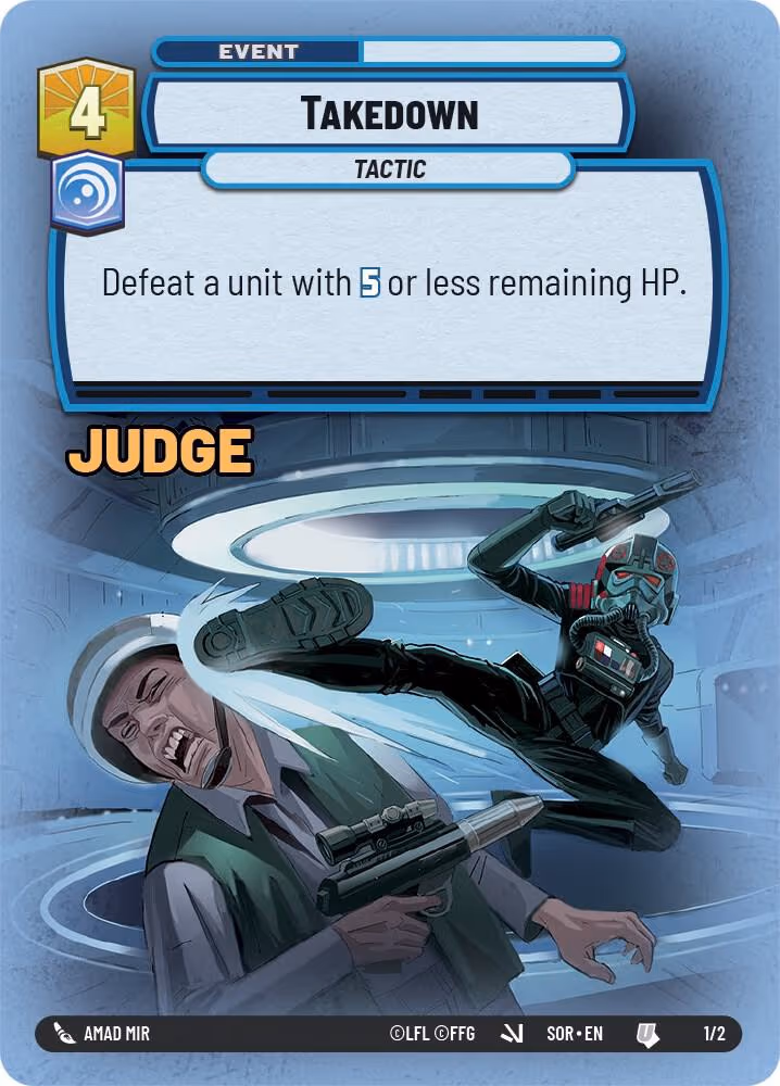 Store Showdown - 1 (Judge) Star Wars Unlimited card