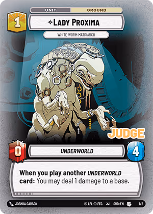 Store Showdown - 2 (Judge) Star Wars Unlimited card