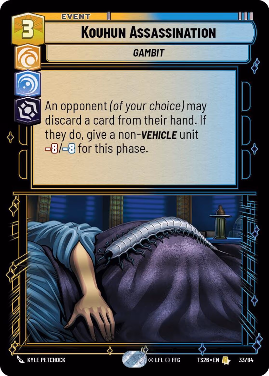 Kouhun Assassination TS26-33 Star Wars Unlimited card
