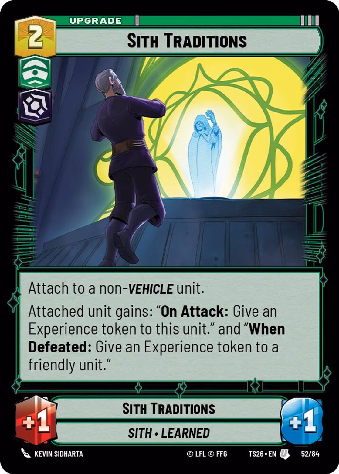 Sith Traditions TS26-52 Star Wars Unlimited card