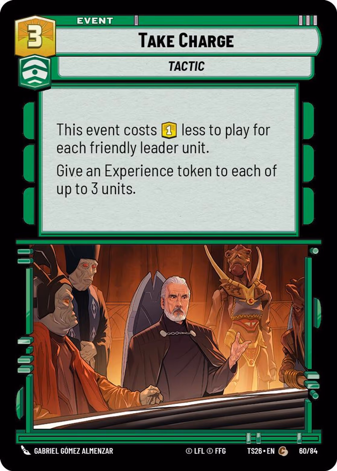 Take Charge TS26-60 Star Wars Unlimited card