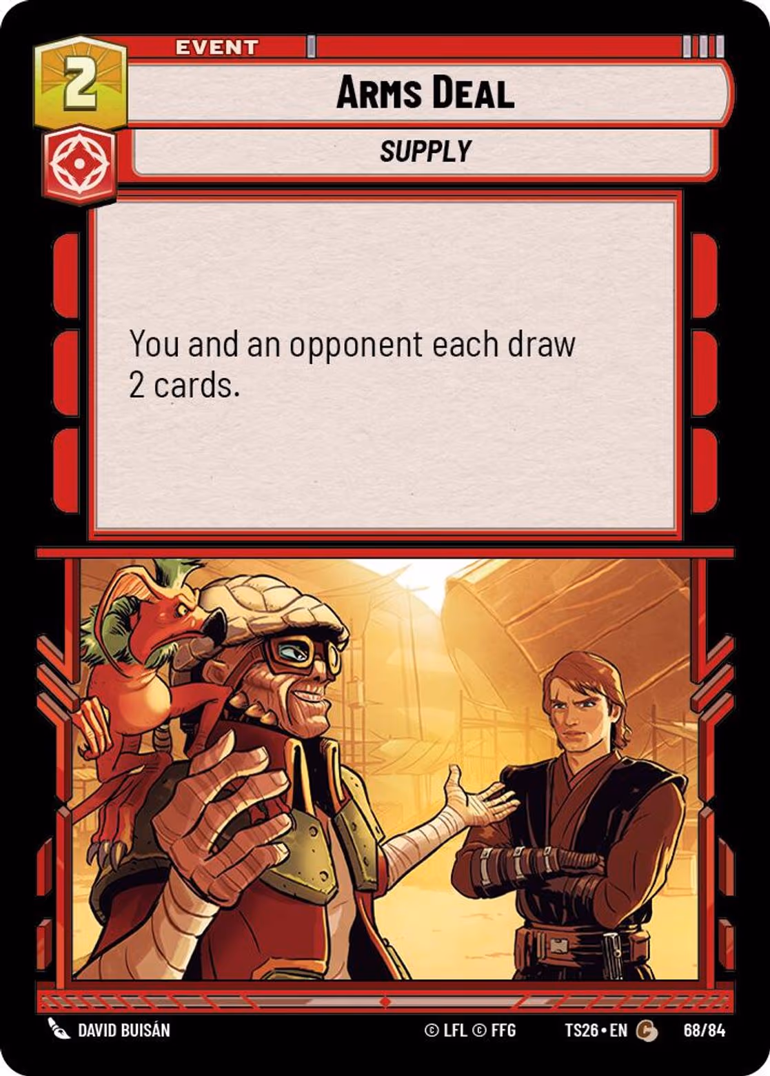 Arms Deal TS26-68 Star Wars Unlimited card