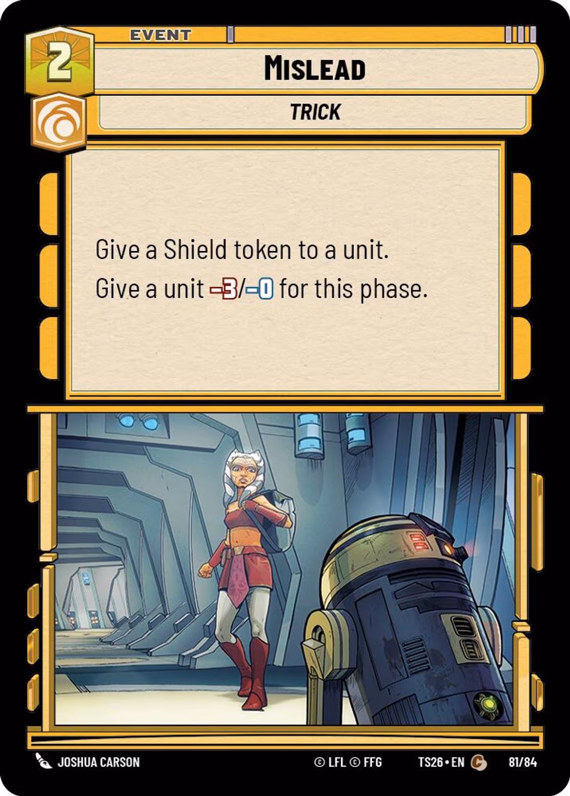 Mislead TS26-81 Star Wars Unlimited card