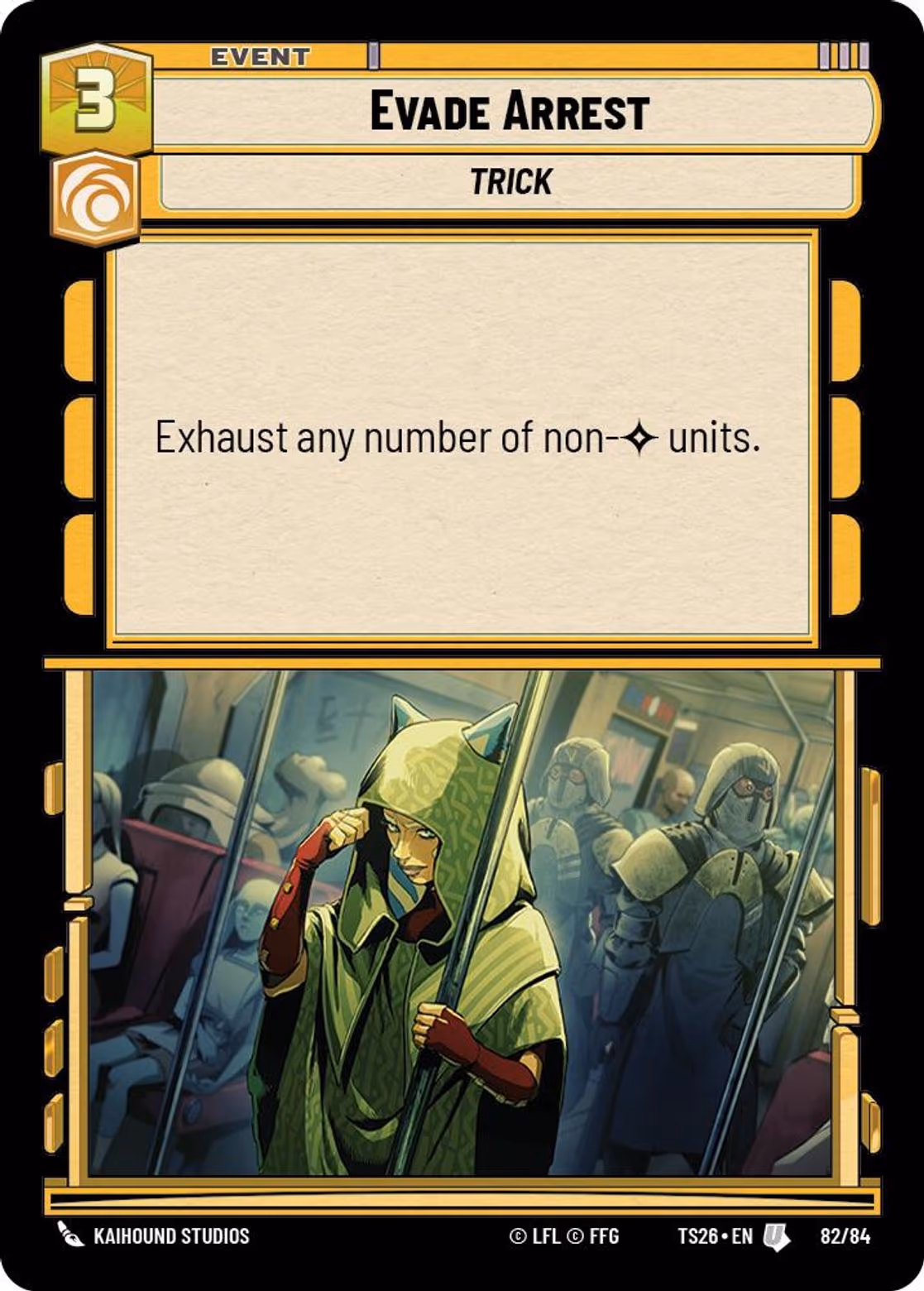 Evade Arrest TS26-82 Star Wars Unlimited card