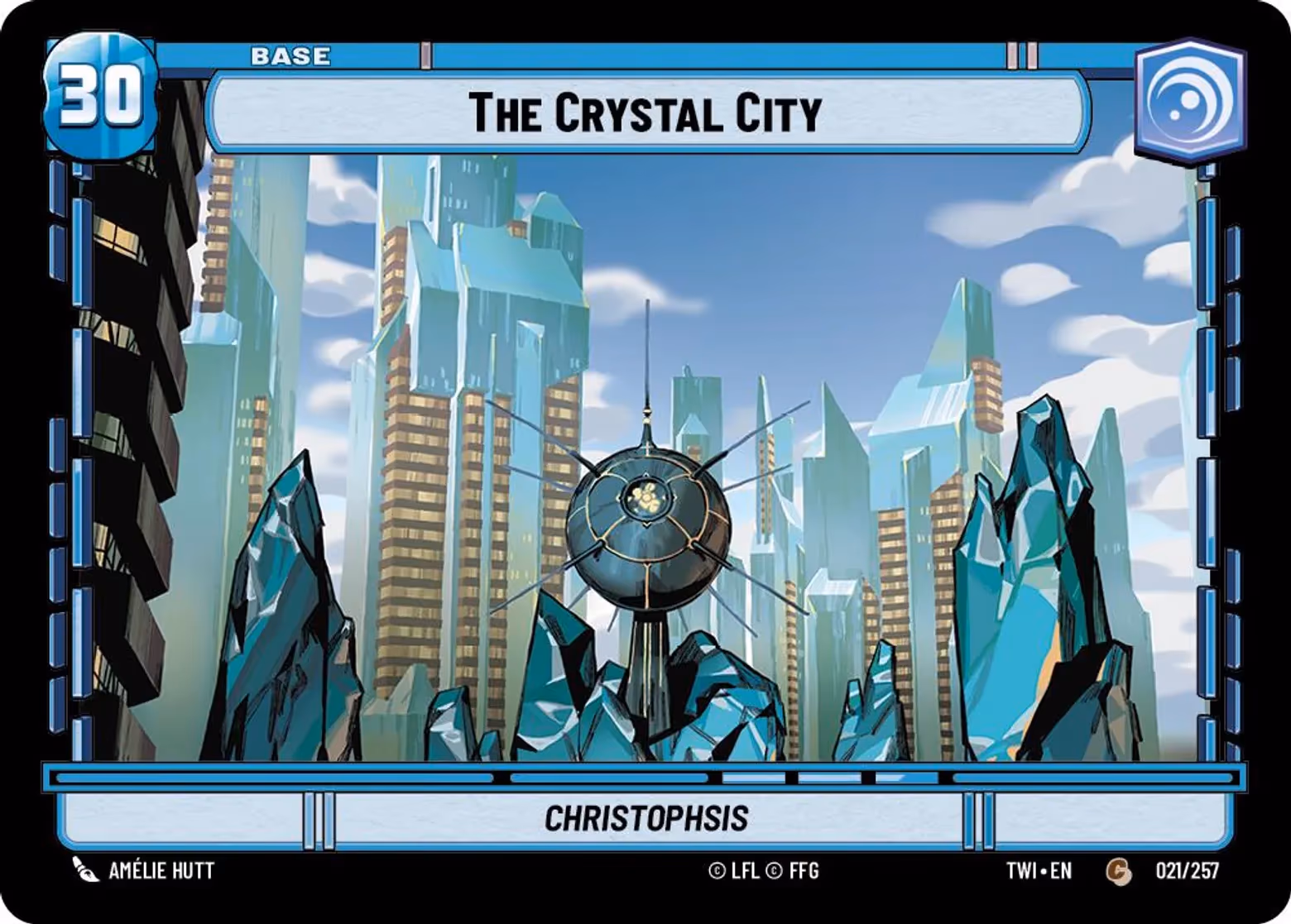The Crystal City - Christophsis TWI-021 Star Wars Unlimited card