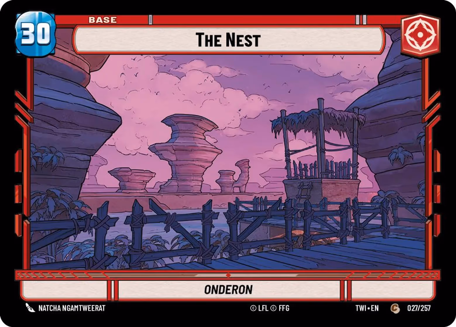 The Nest - Onderon TWI-027 Star Wars Unlimited card