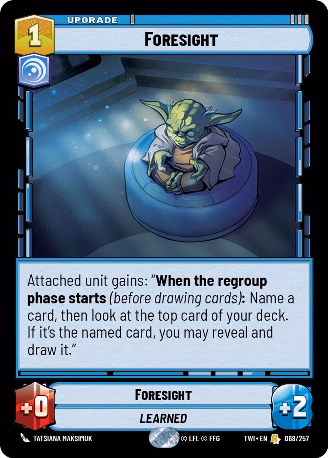 Foresight TWI-068 Star Wars Unlimited card