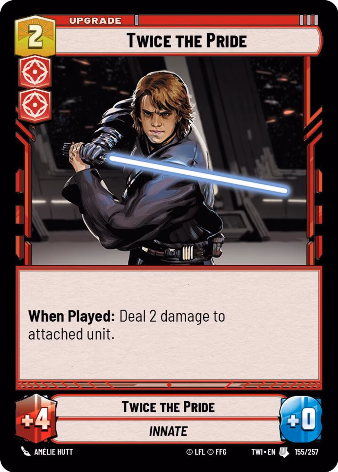 Twice the Pride TWI-155 Star Wars Unlimited card