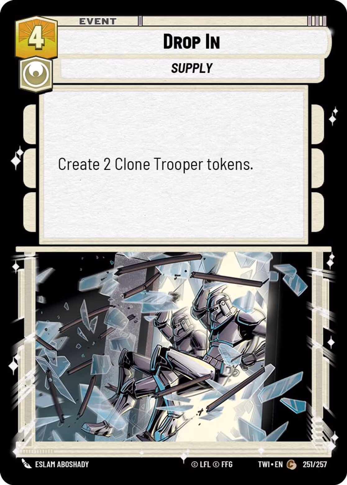 Drop In TWI-251 Star Wars Unlimited card