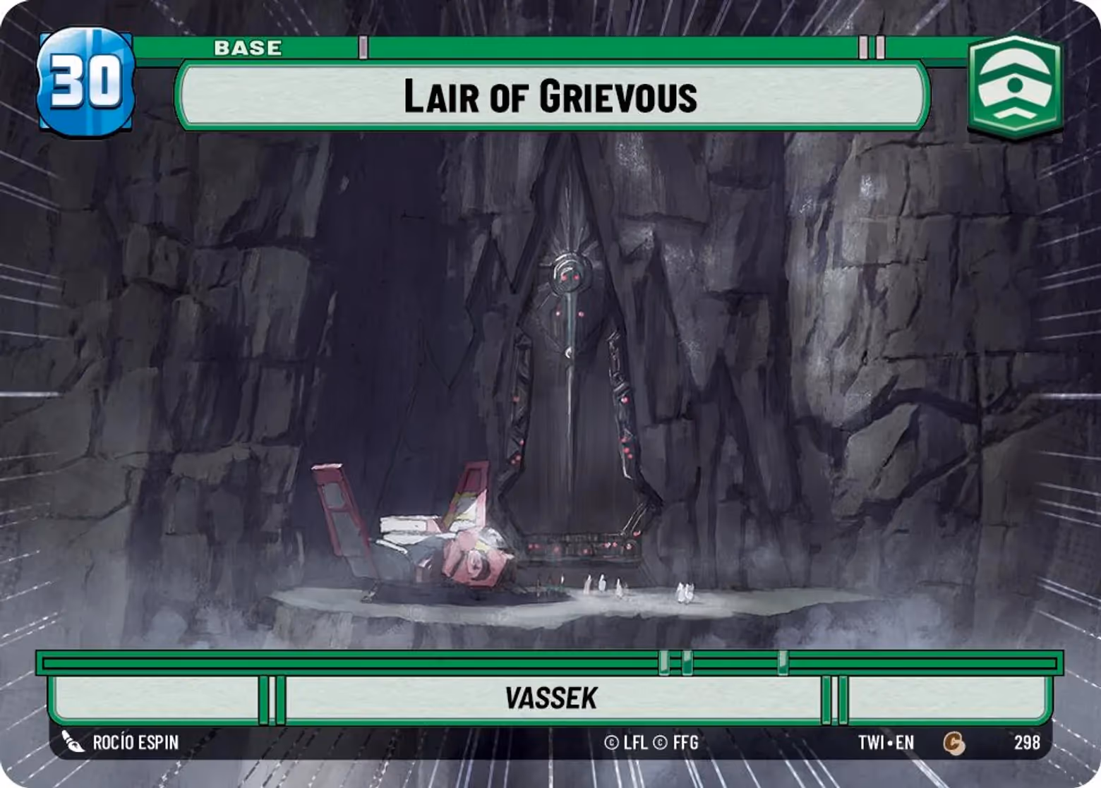 Lair of Grievous - Vassek TWI-298 Hyperspace Star Wars Unlimited card