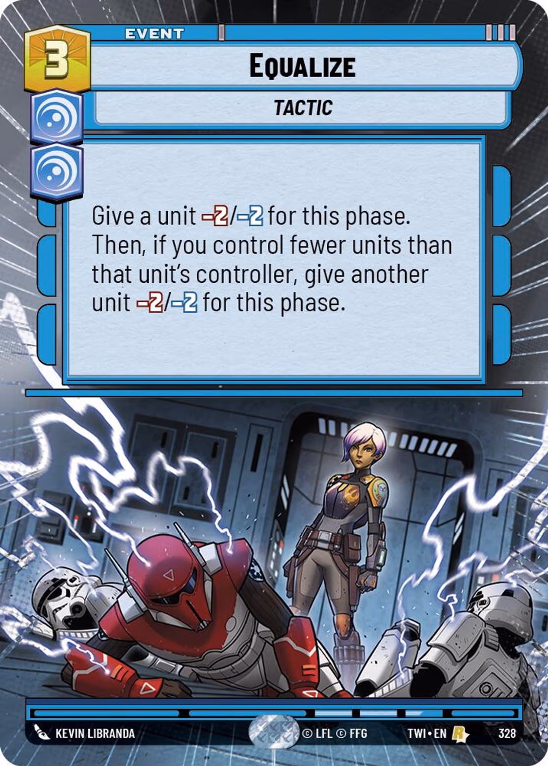 Equalize TWI-328 Hyperspace Star Wars Unlimited card