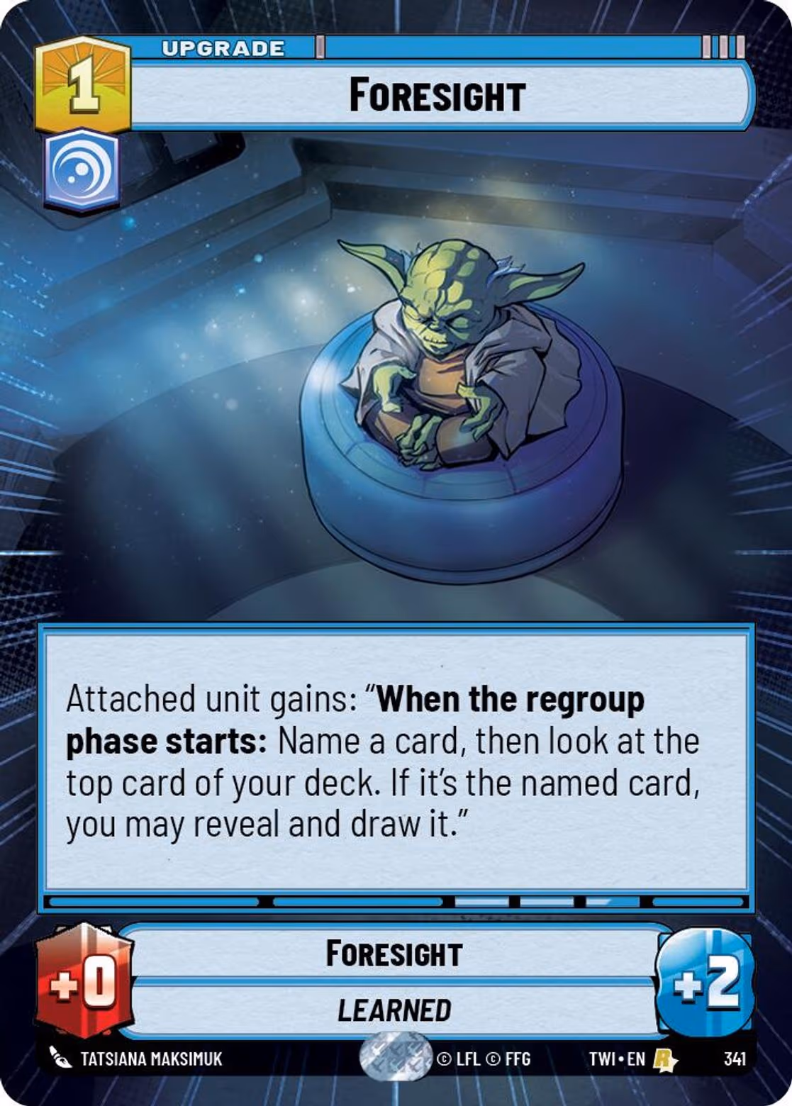 Foresight TWI-341 Hyperspace Star Wars Unlimited card
