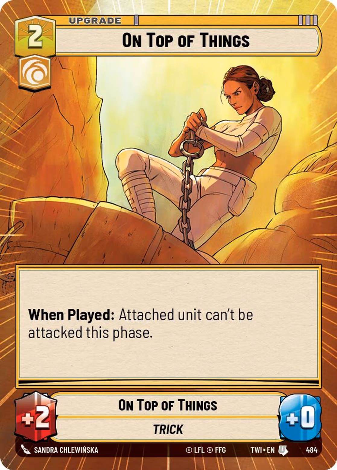 On Top of Things TWI-484 Hyperspace Star Wars Unlimited card